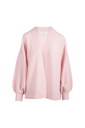 Coastal Cashmere Cardigan, Pale Pink