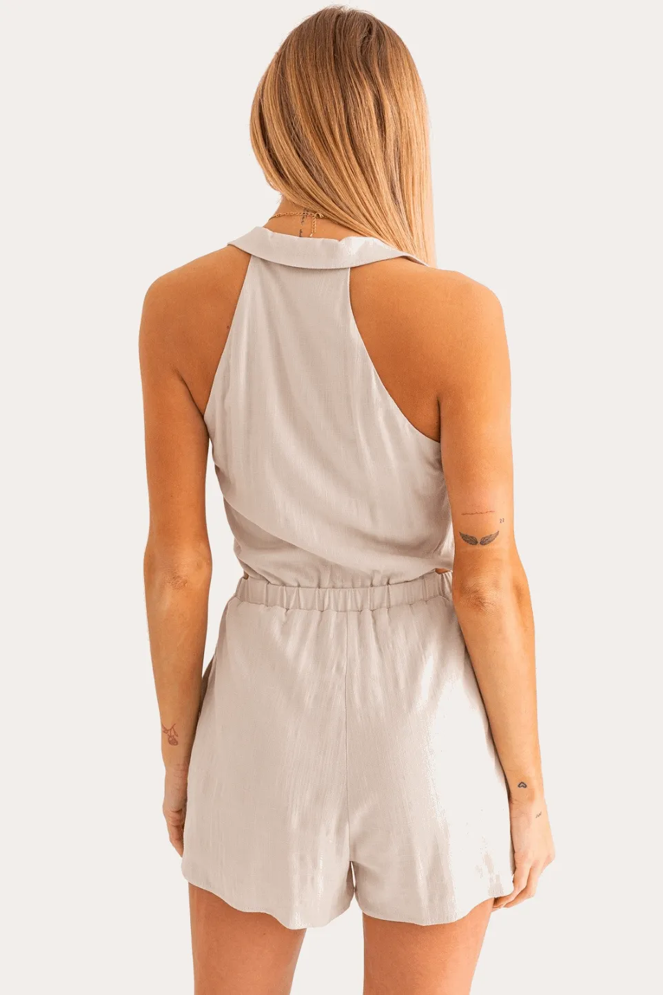 Collared Romper