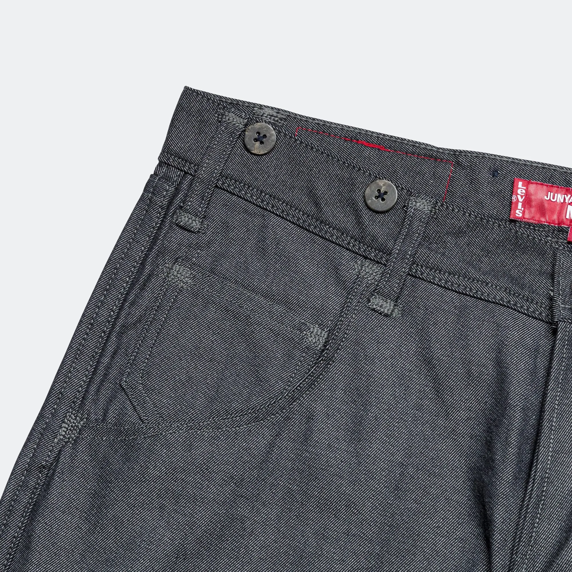 Cotton Denim Pants x Levi's - Black