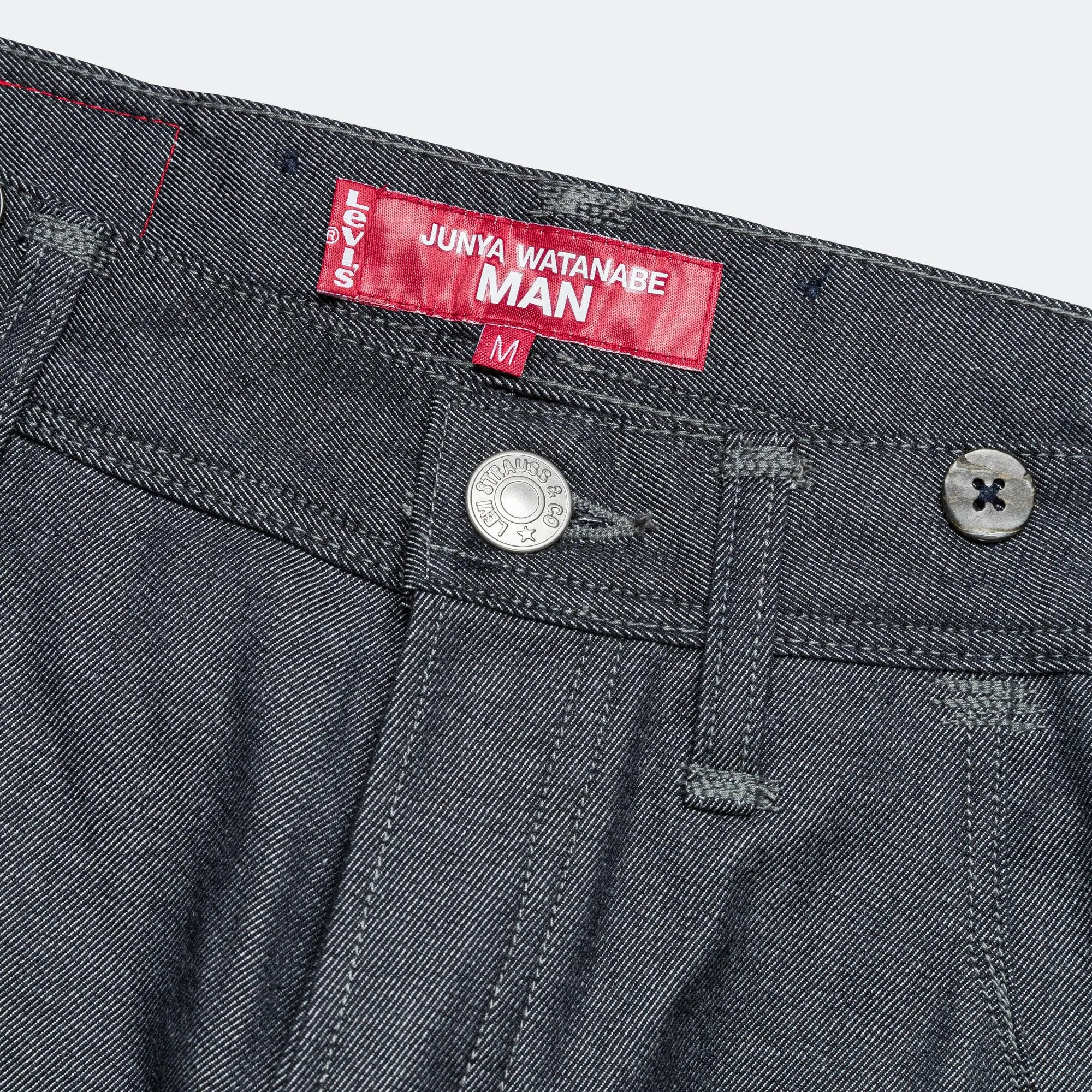 Cotton Denim Pants x Levi's - Black