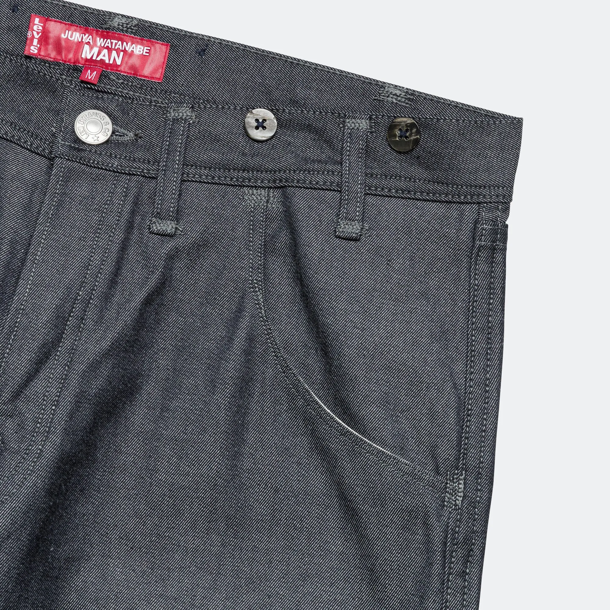 Cotton Denim Pants x Levi's - Black