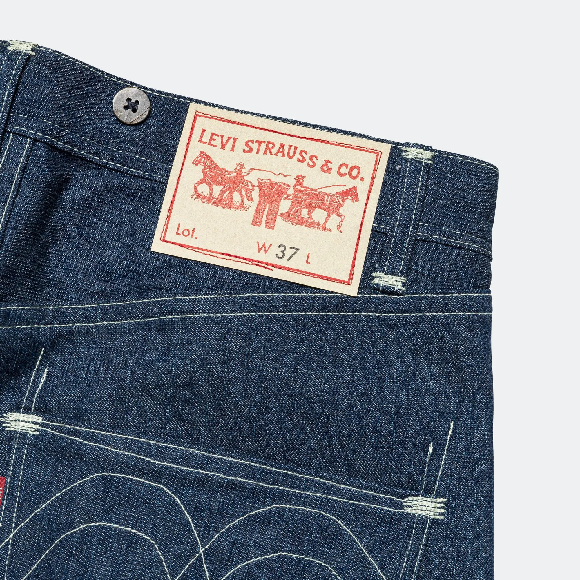 Cotton Denim Pants x Levi's - Indigo