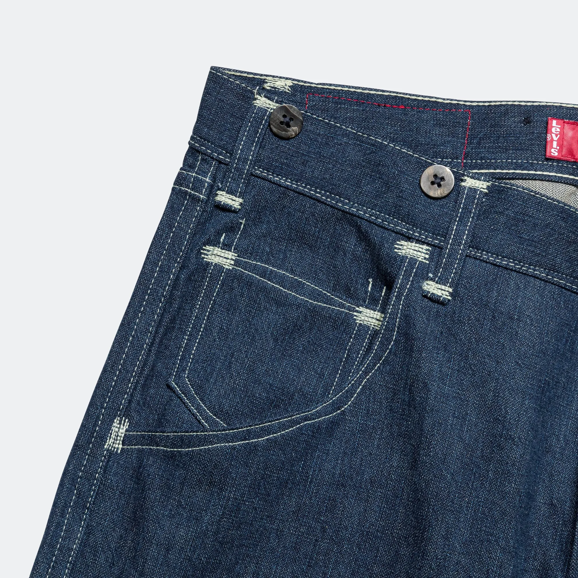 Cotton Denim Pants x Levi's - Indigo