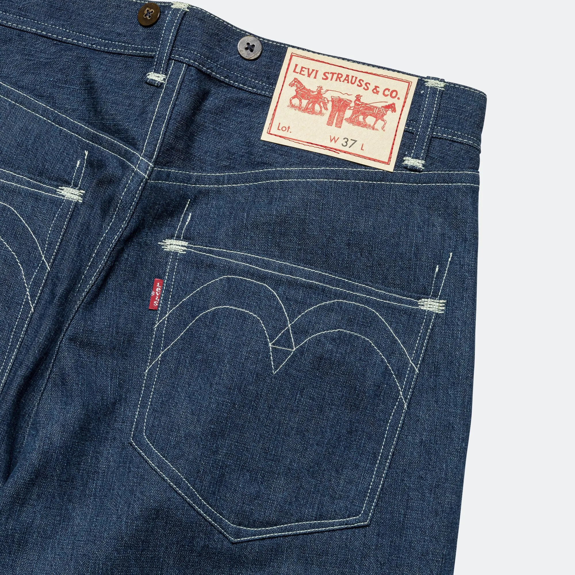 Cotton Denim Pants x Levi's - Indigo