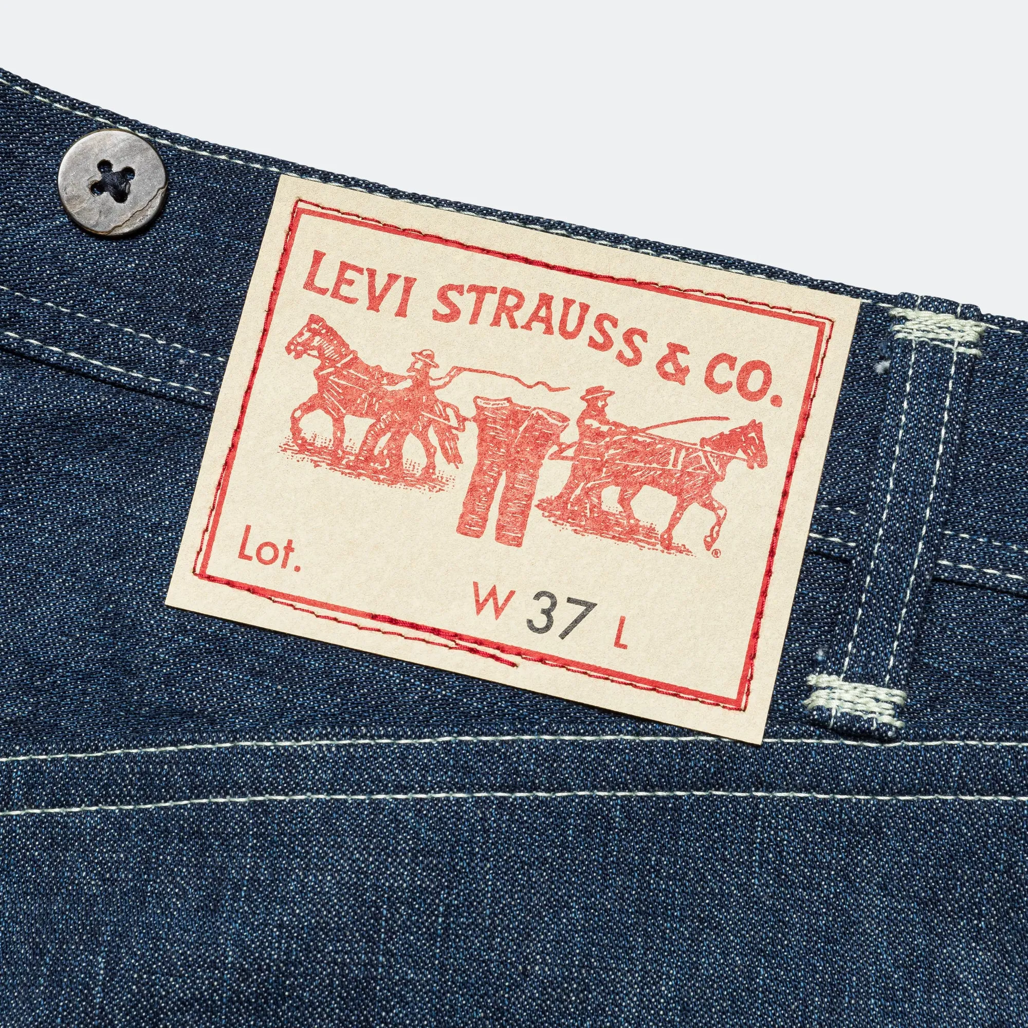 Cotton Denim Pants x Levi's - Indigo