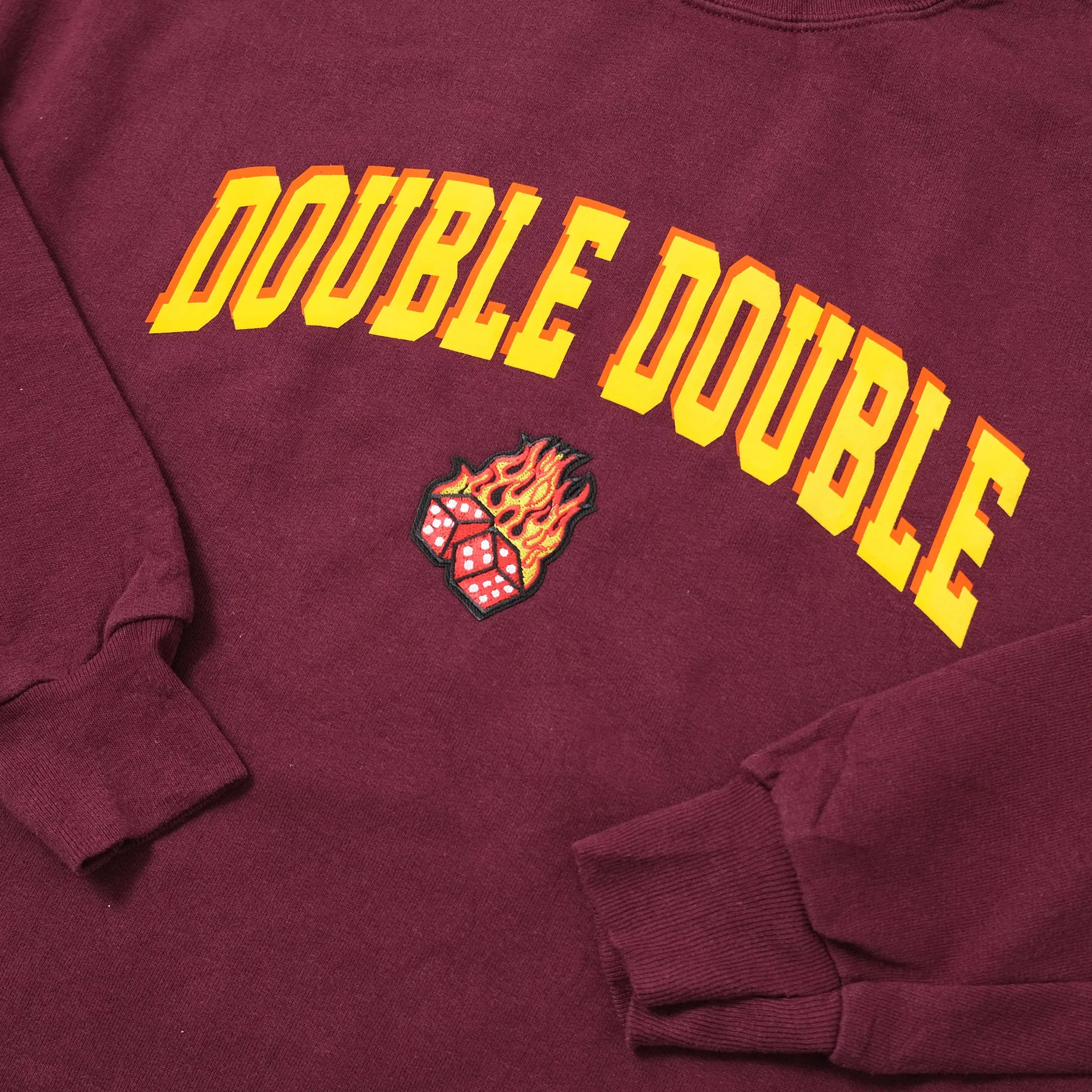 Double Double Burning Dice Sweater Small