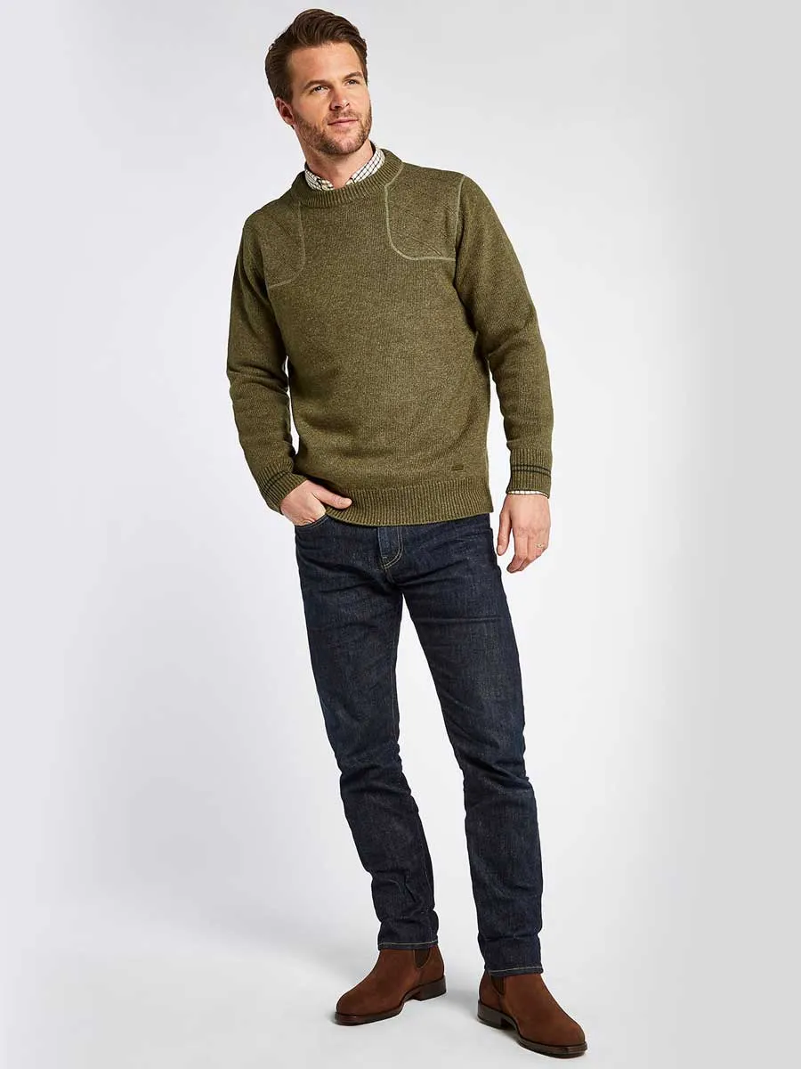 DUBARRY Clarinbridge Crew Neck Sweater - Men's - Dusk Green