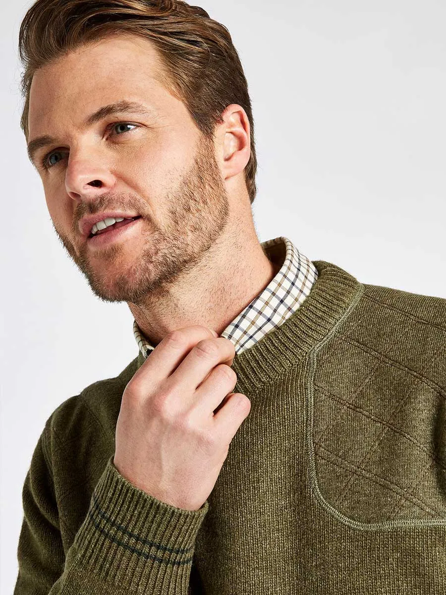 DUBARRY Clarinbridge Crew Neck Sweater - Men's - Dusk Green