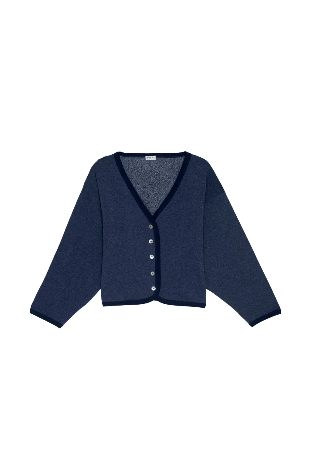 Eco-Fleece Cardigan Midnight