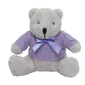 Elegant Baby Plush Sweater - Lavender