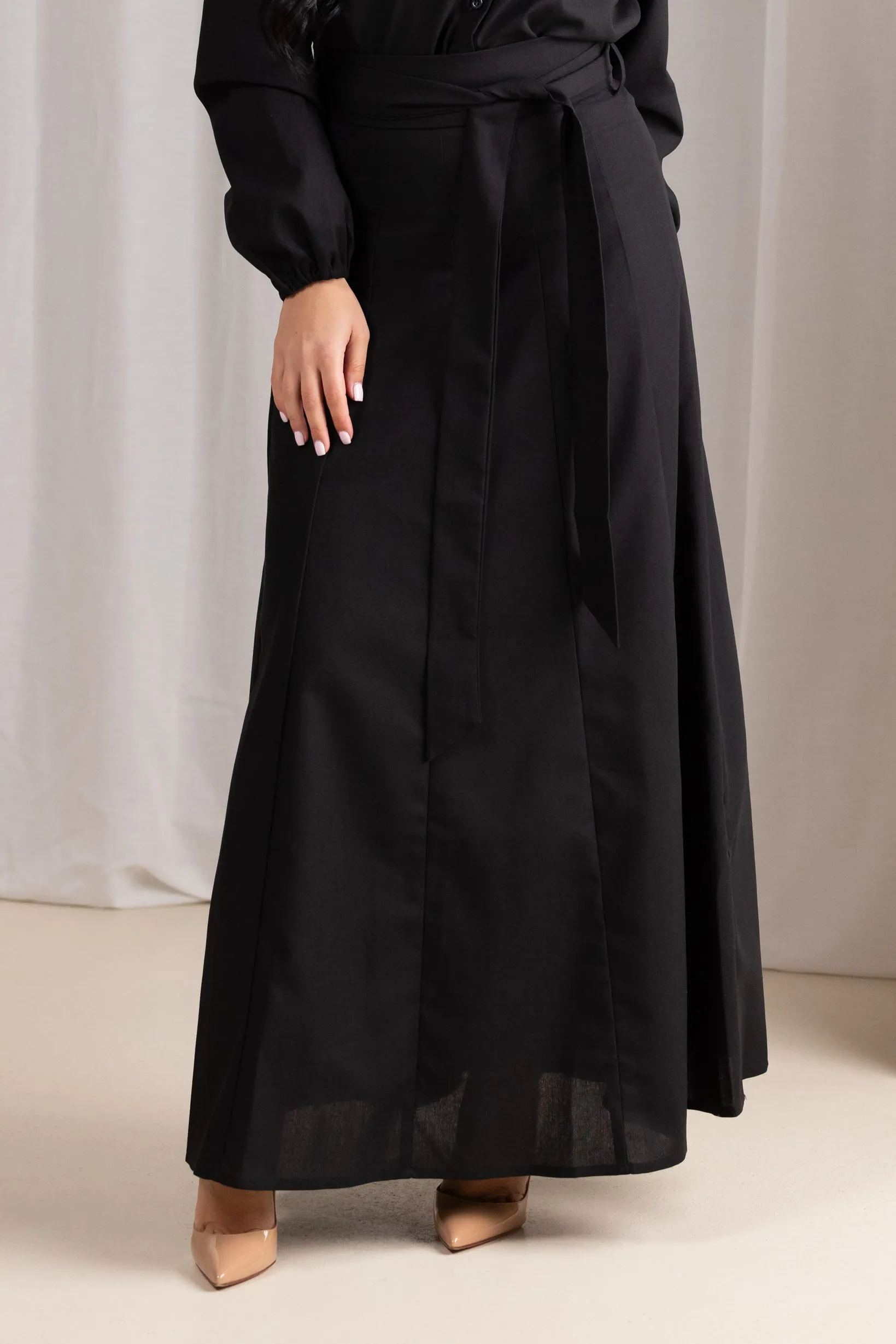 Eminent Linen Skirt