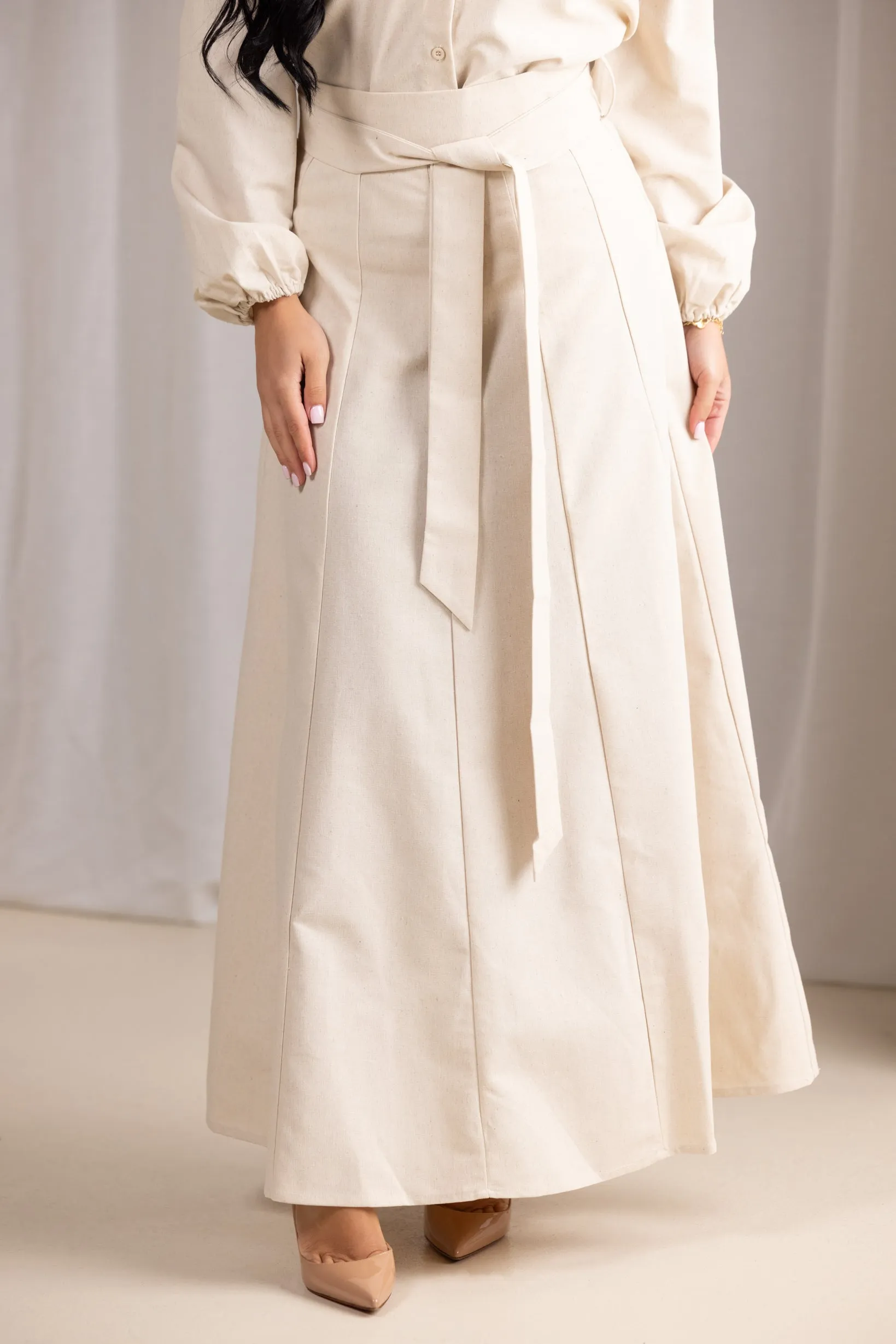 Eminent Linen Skirt