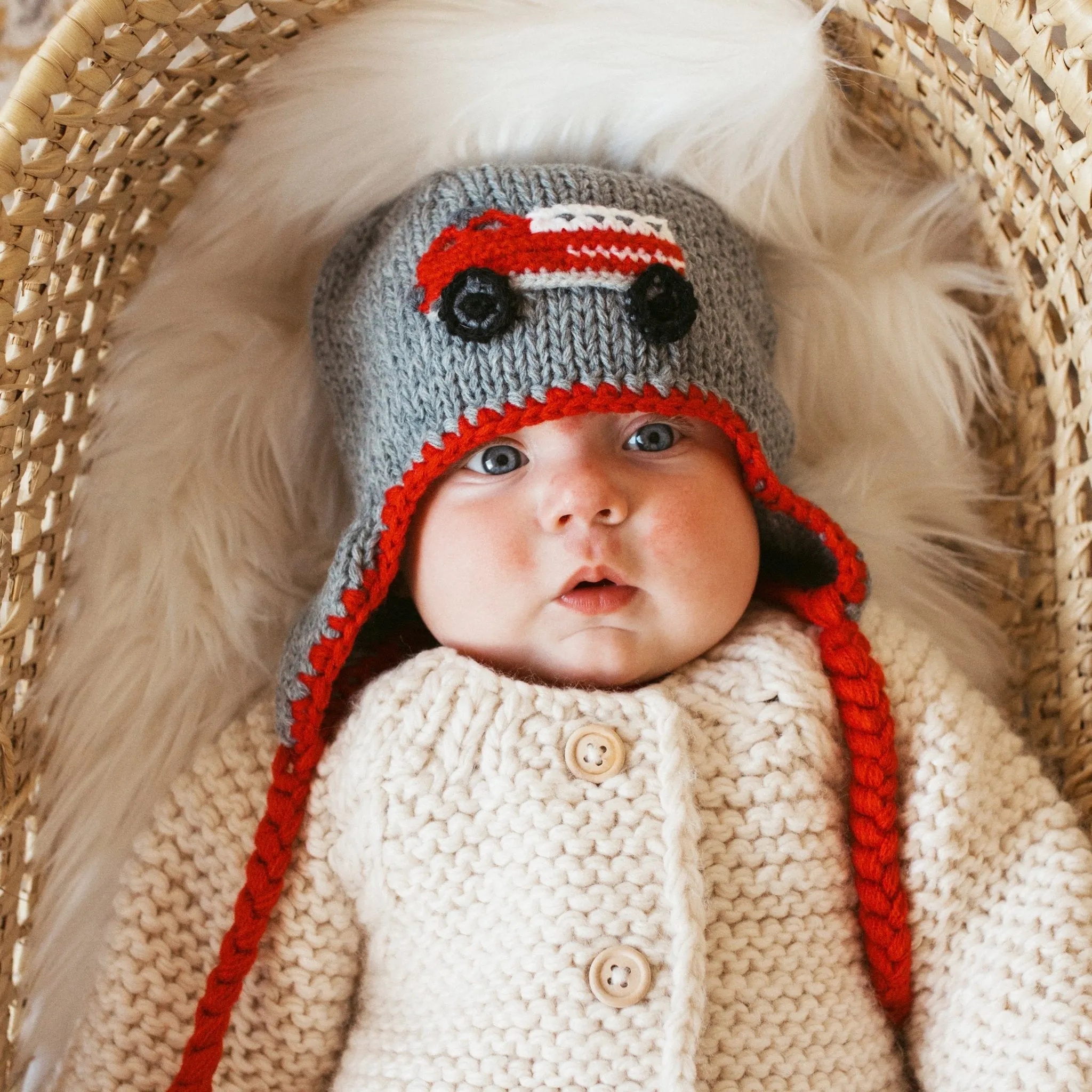 Firetruck Beanie Hat