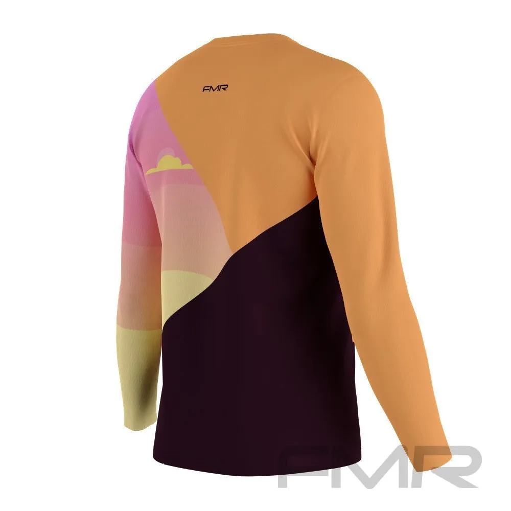 FMR Men's Los Angeles Long Sleeve Running Shirt