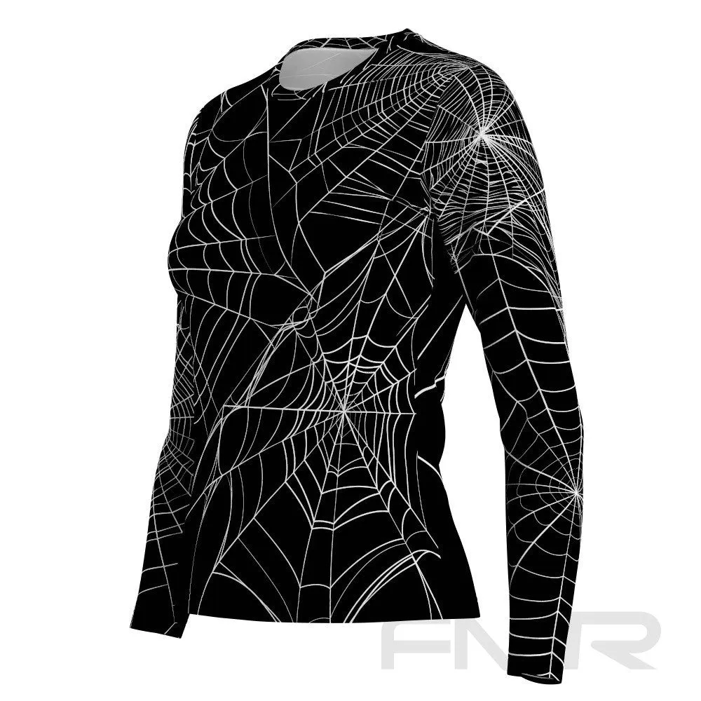 FMR Women's Spider Web Long Sleeve Running Shirt