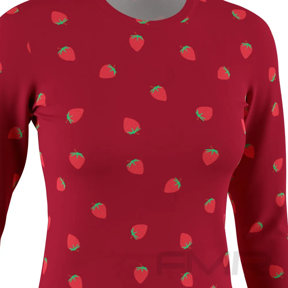 FMR Women's Strawberry Long Sleeve T-Shirt