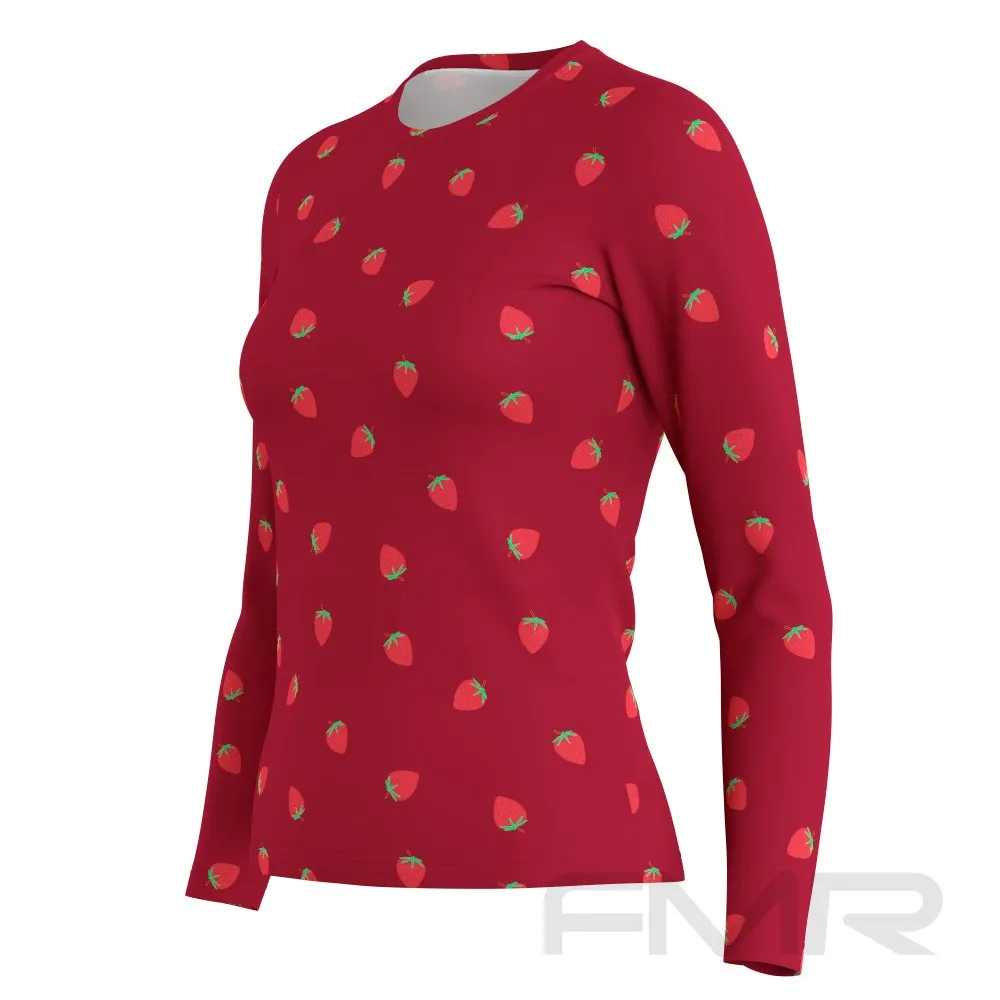 FMR Women's Strawberry Long Sleeve T-Shirt