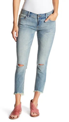 Free People Destroyed Skinny Jean Sitka