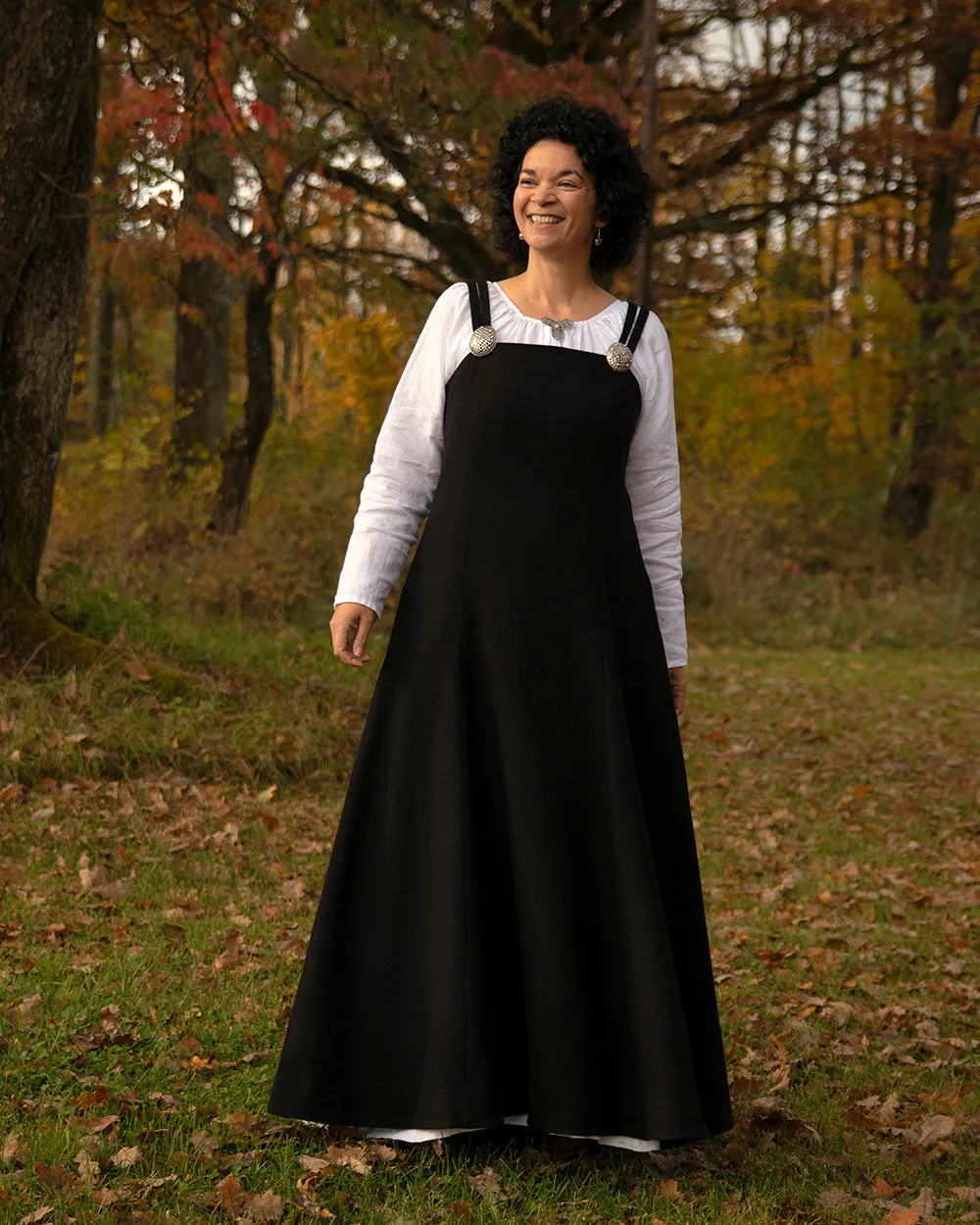 Frigg Viking Linen Dress