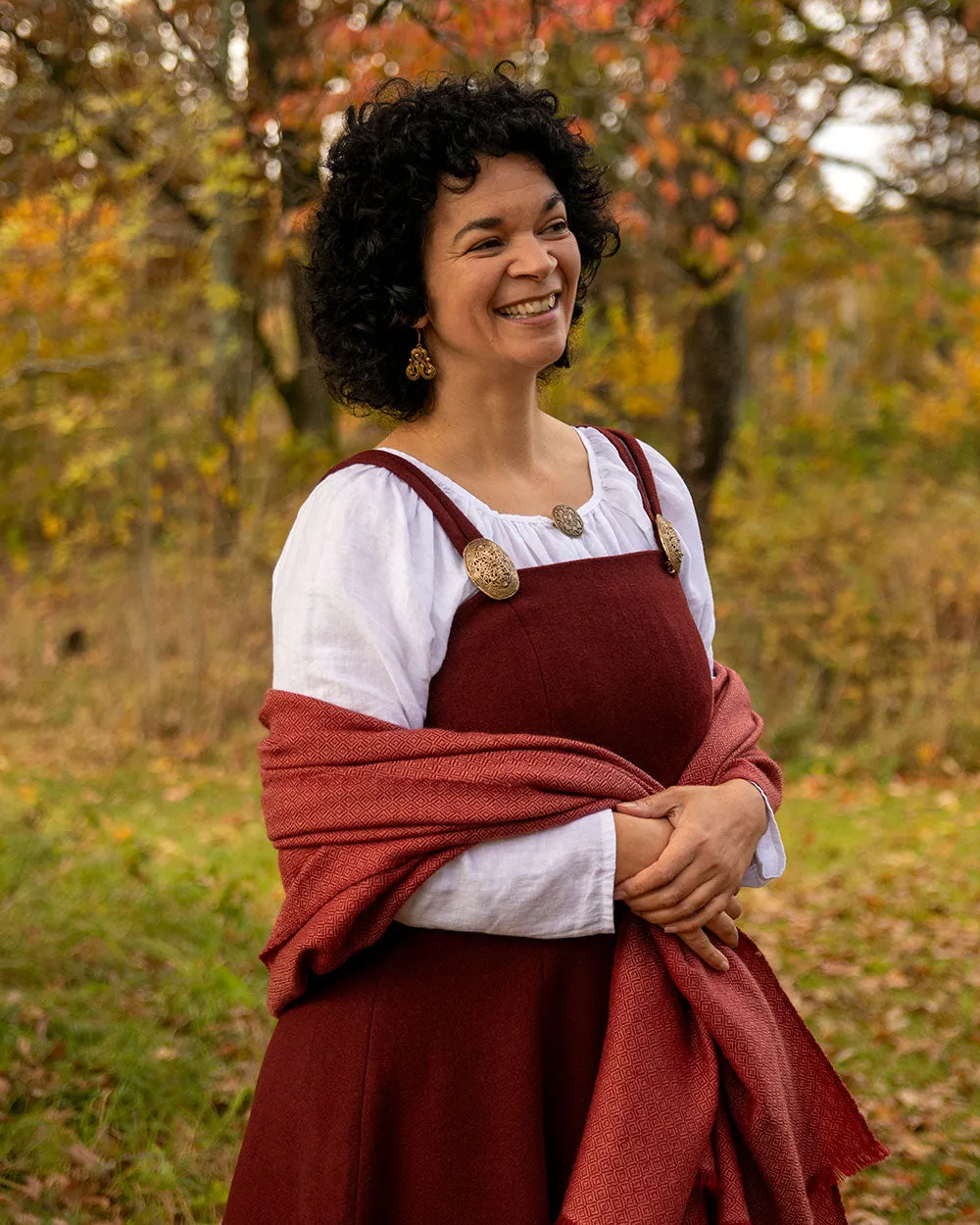 Frigg Viking Linen Dress