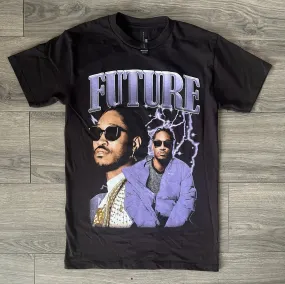 Future Men's Black T Shirt