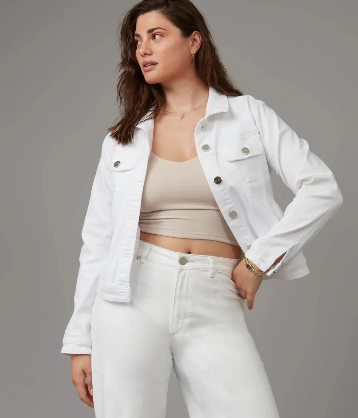 Gabriella Classic Jacket - White