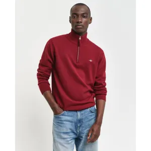 GANT Superfine Lambswool Half-Zip Sweater Plumped Red 87213