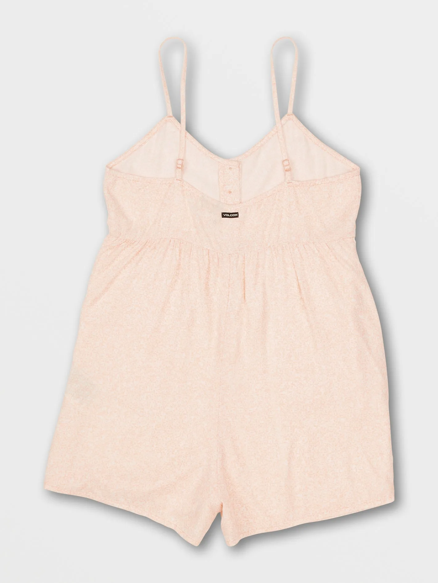 Girls Static Bloom Romper - Hazey Pink