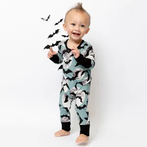 Go Bat to Sleep Mini Ribbed Day to Night Romper