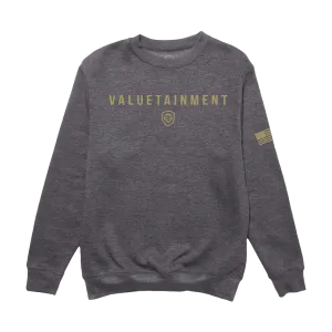 Gold Collection FLB Crewneck Sweatshirt - Charcoal