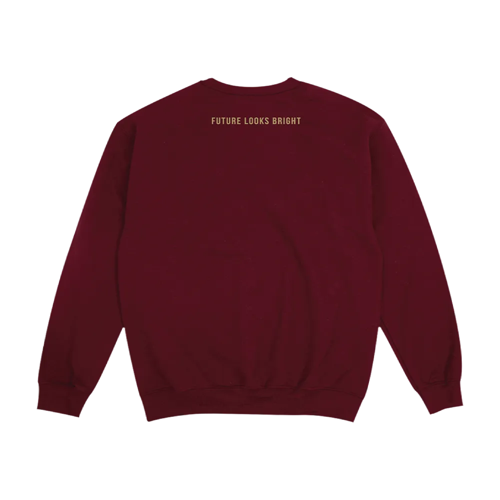 Gold Collection FLB Crewneck Sweatshirt - Maroon