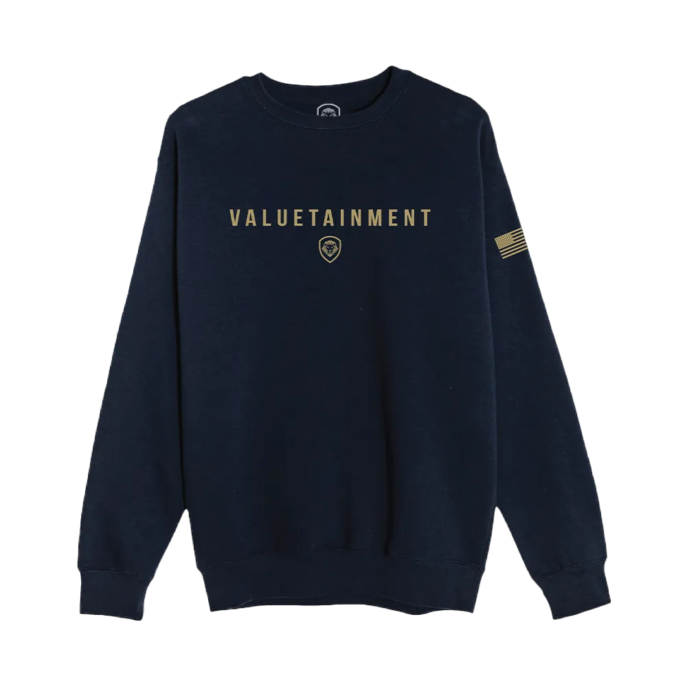 Gold Collection FLB Crewneck Sweatshirt - Navy