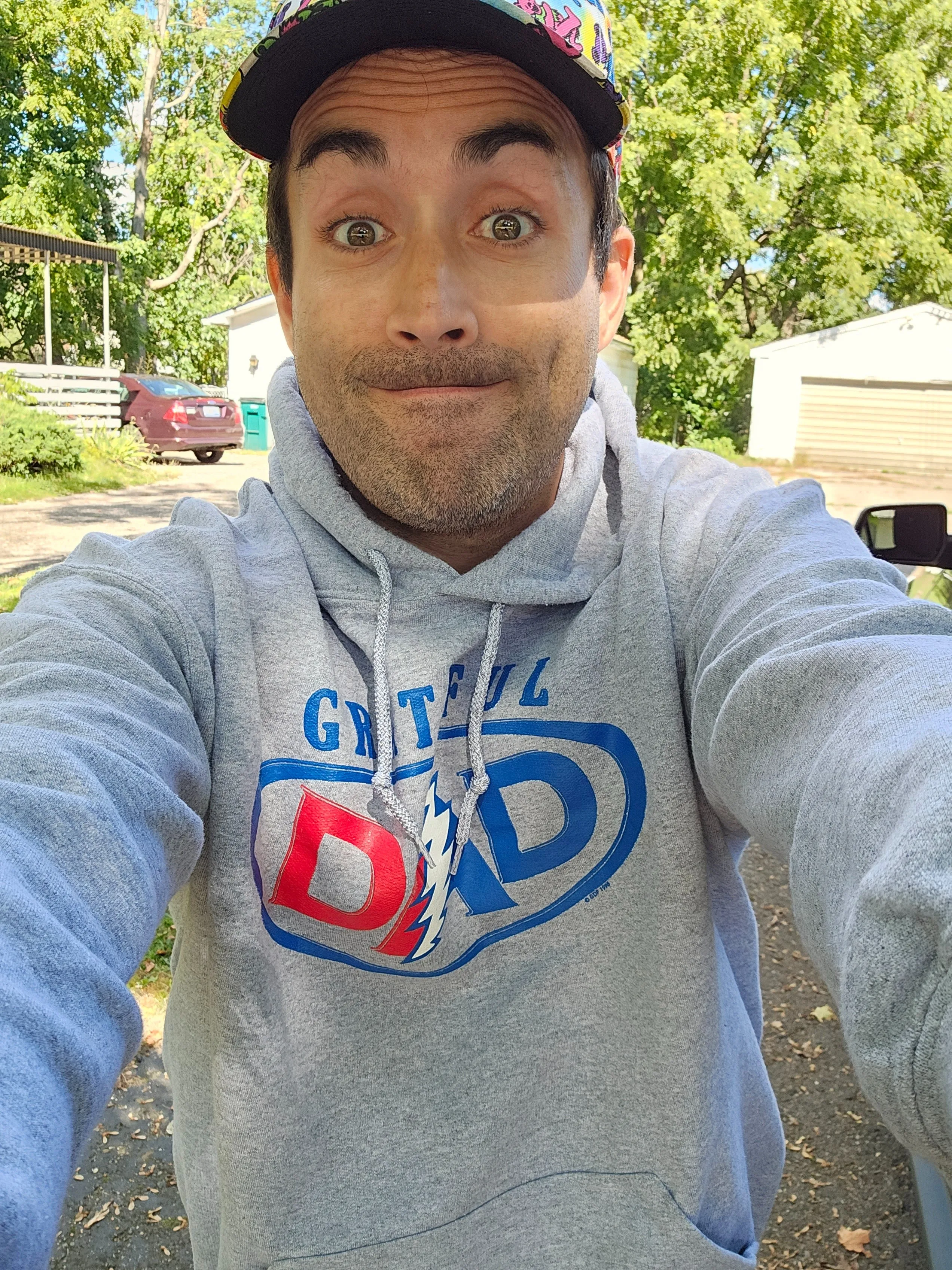 Grateful Dad Hoodie