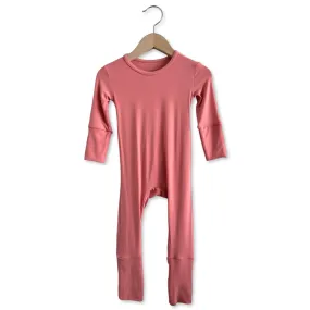 Guava Mini Ribbed Kid's Day to Night Romper