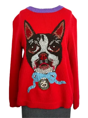 Gucci Year of the Dog Bosco Sweater Size S