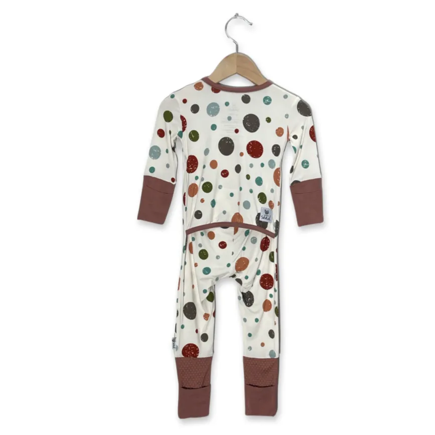 Gumdrop Adaptive Tube Access Kid's Day to Night Romper (NO SNAPS)