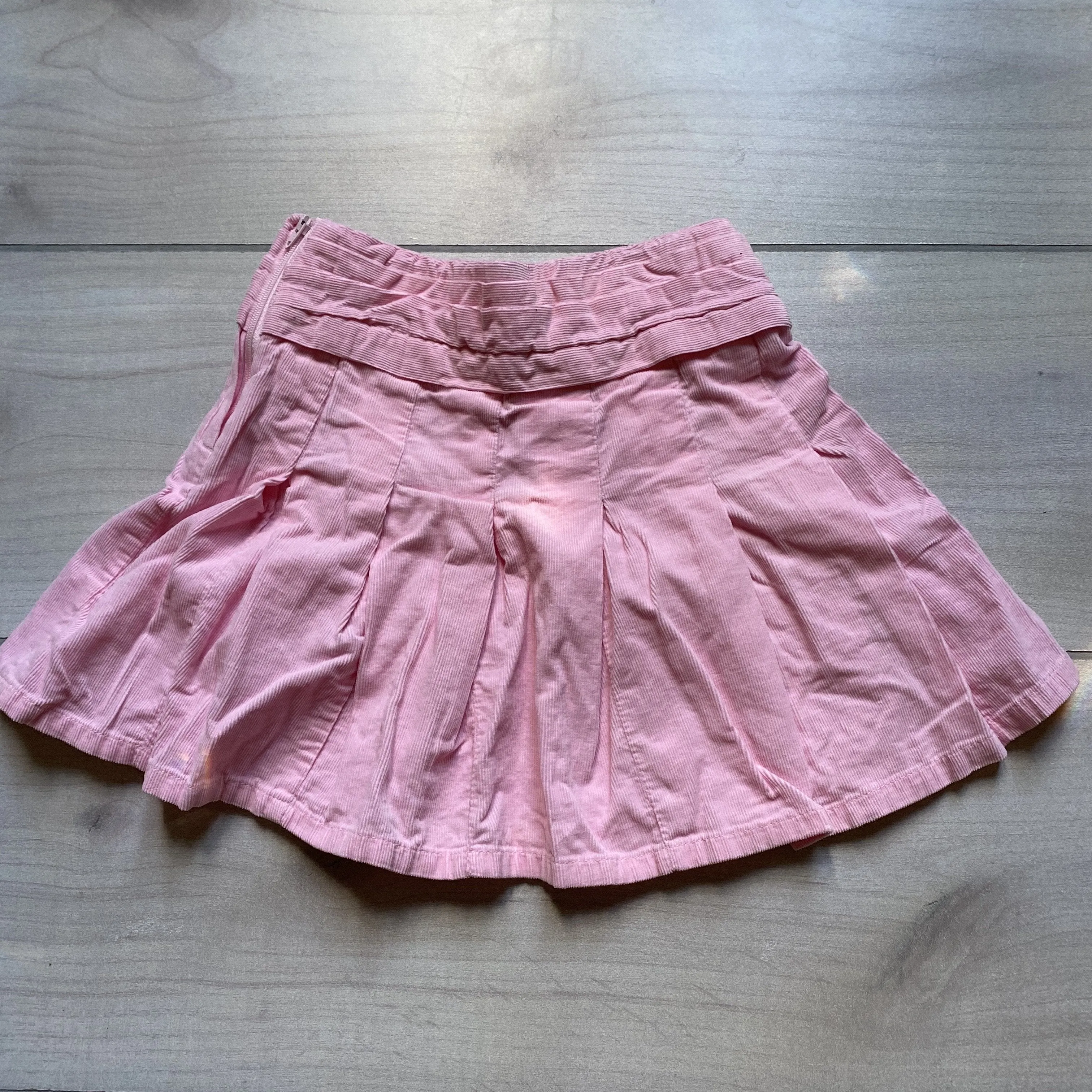 Gymboree Pink Corduroy Pleated Skirt