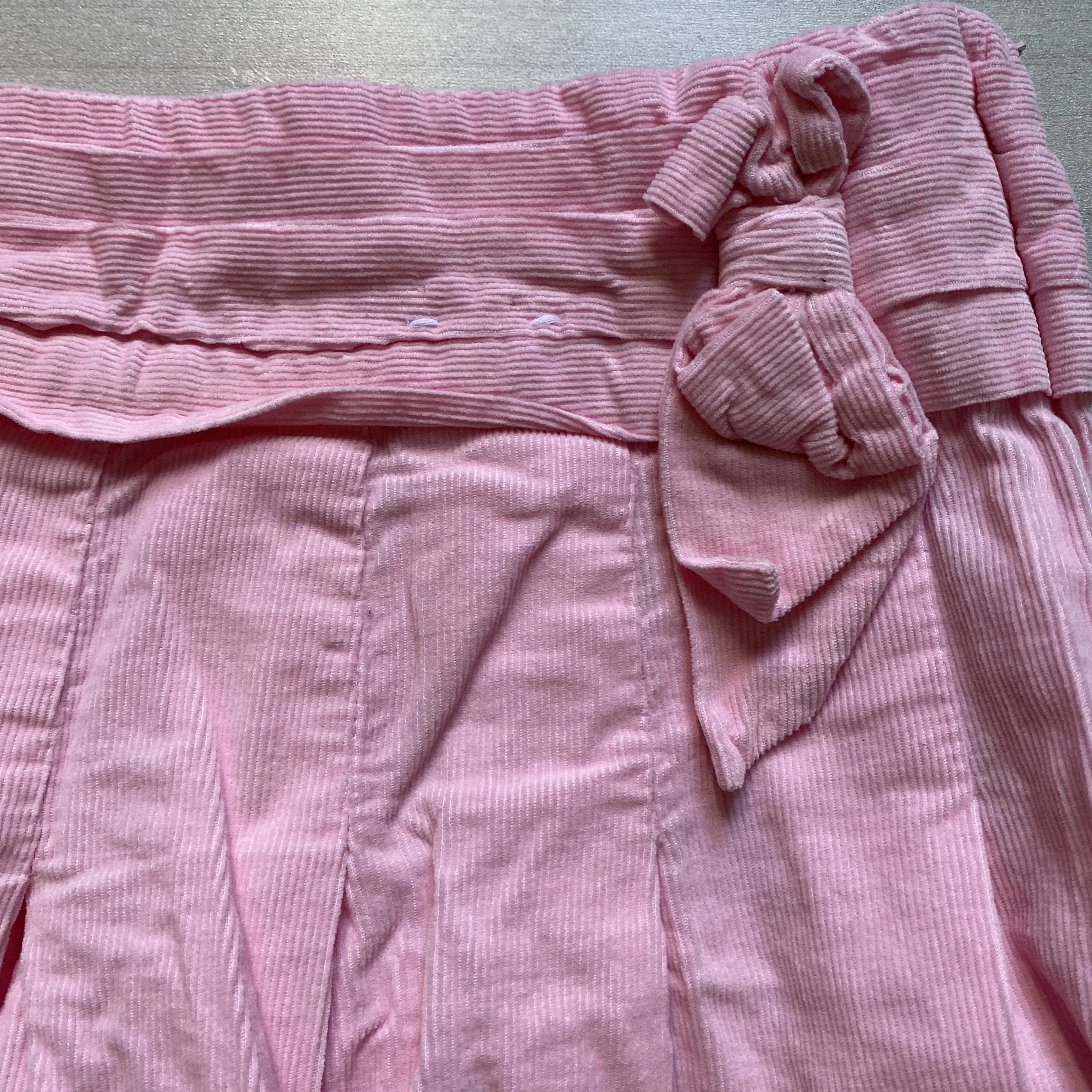 Gymboree Pink Corduroy Pleated Skirt