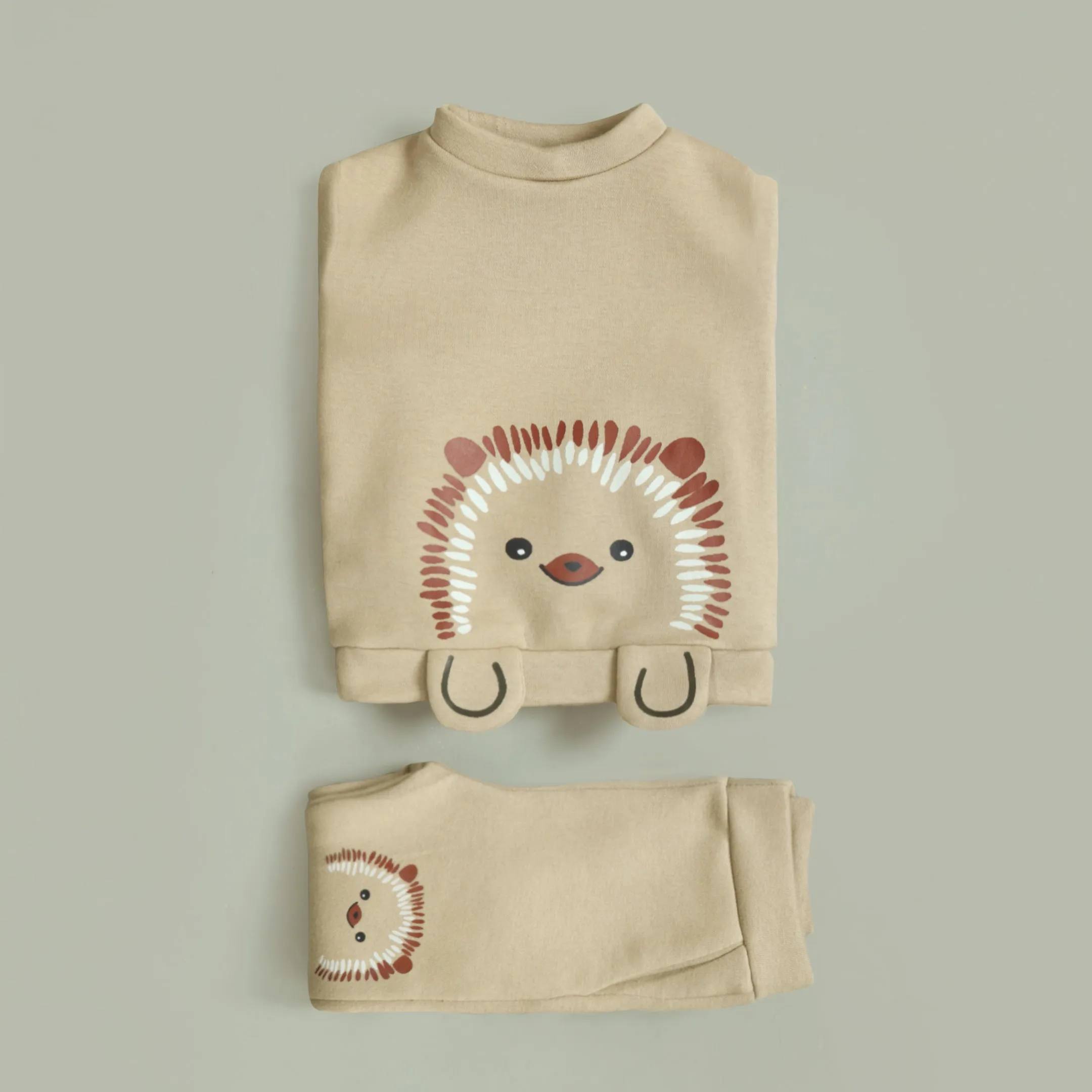 Happy Hedgehog Fleece Set