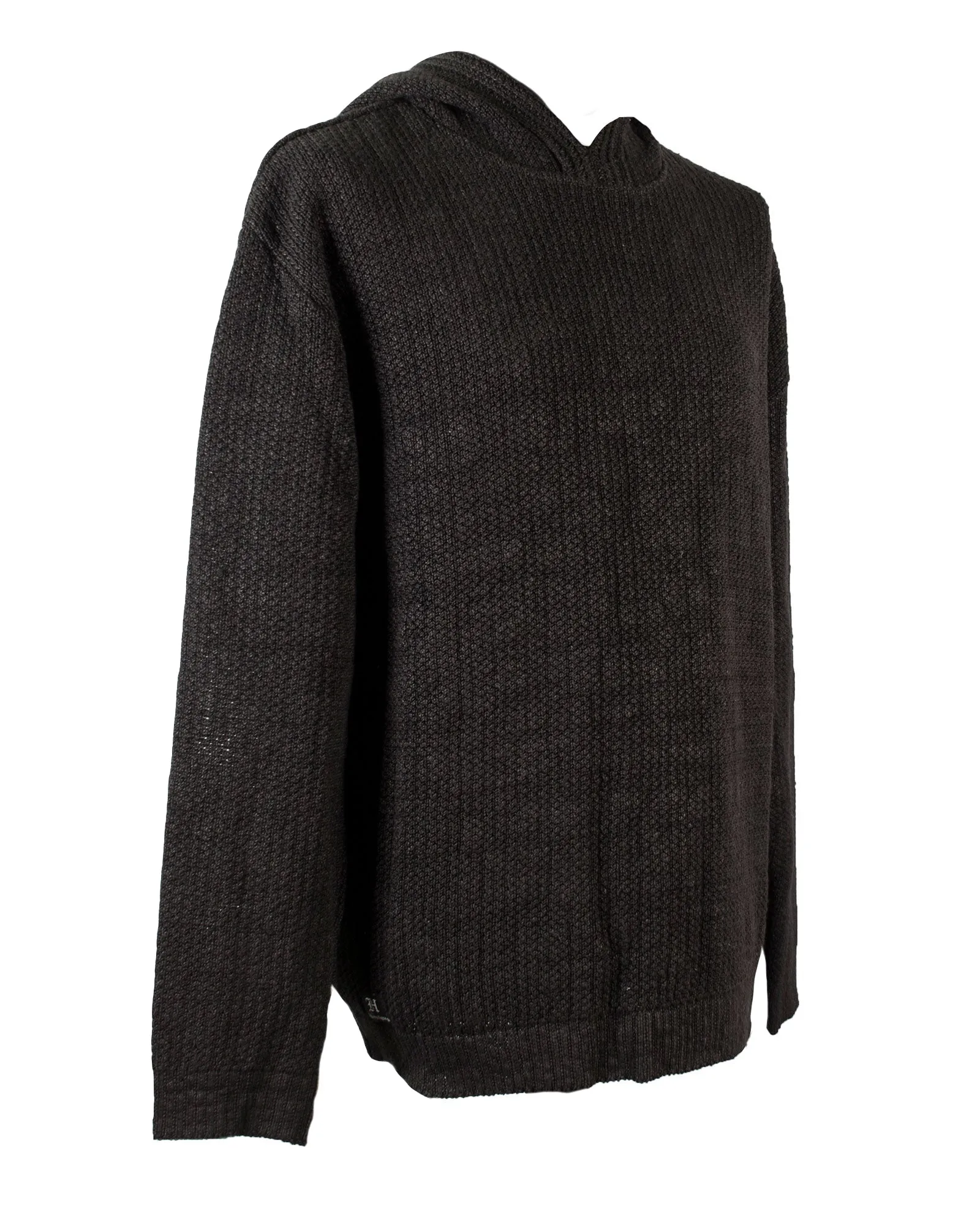 Hemp Knit Sweater - Natural & Black