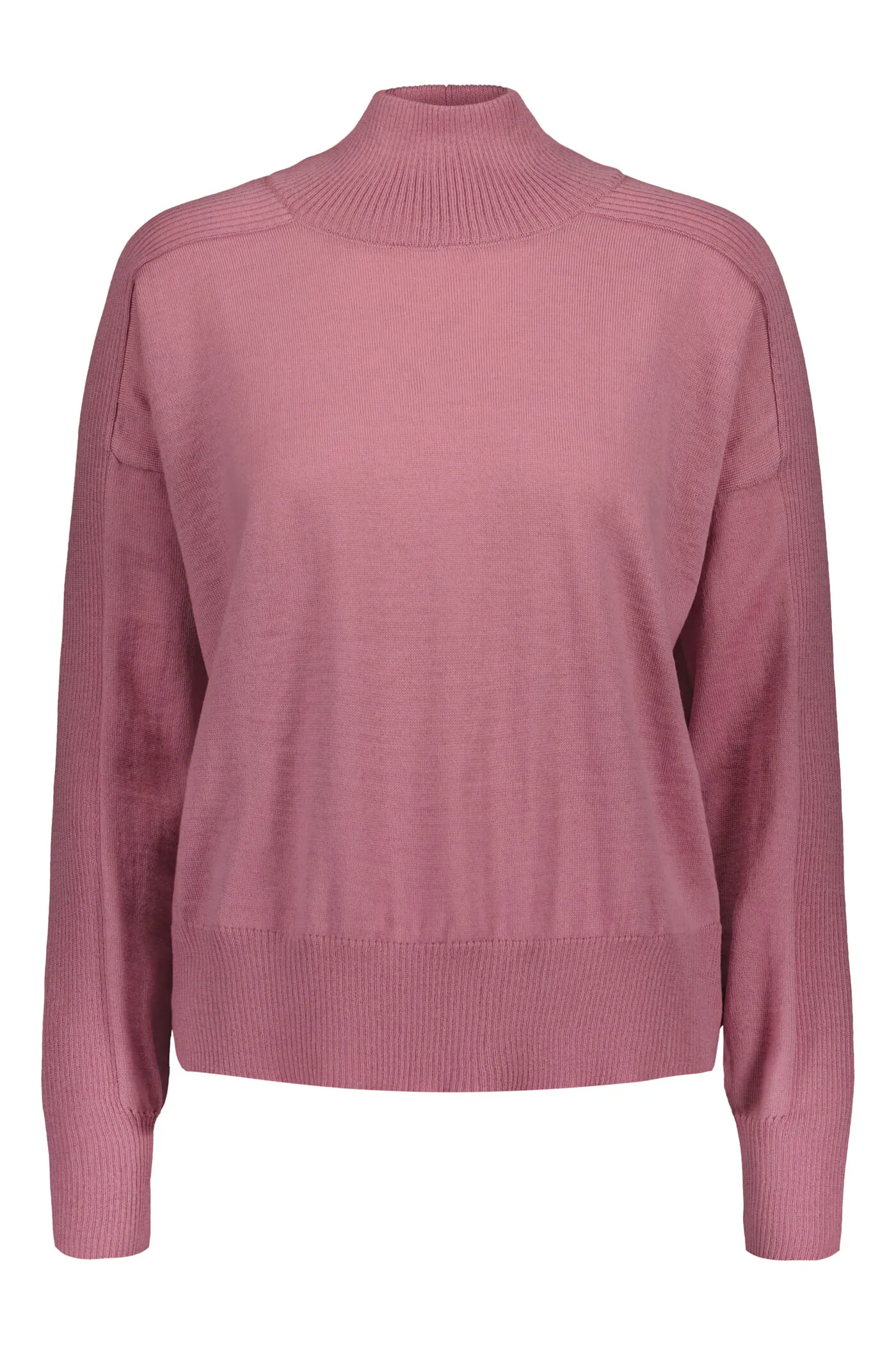 Ina Merino Polo Knit Rose Pink