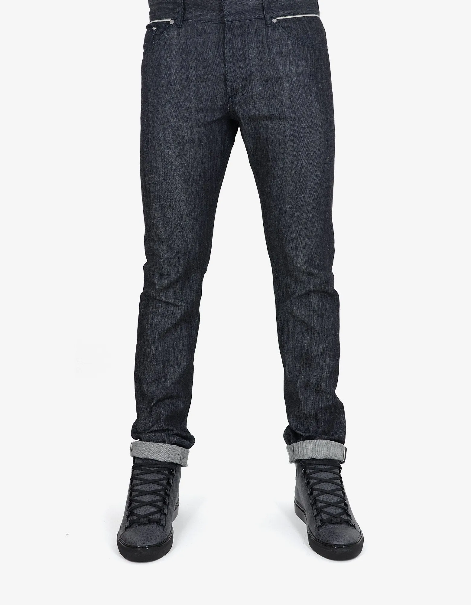 Indigo Wash Denim Jeans -