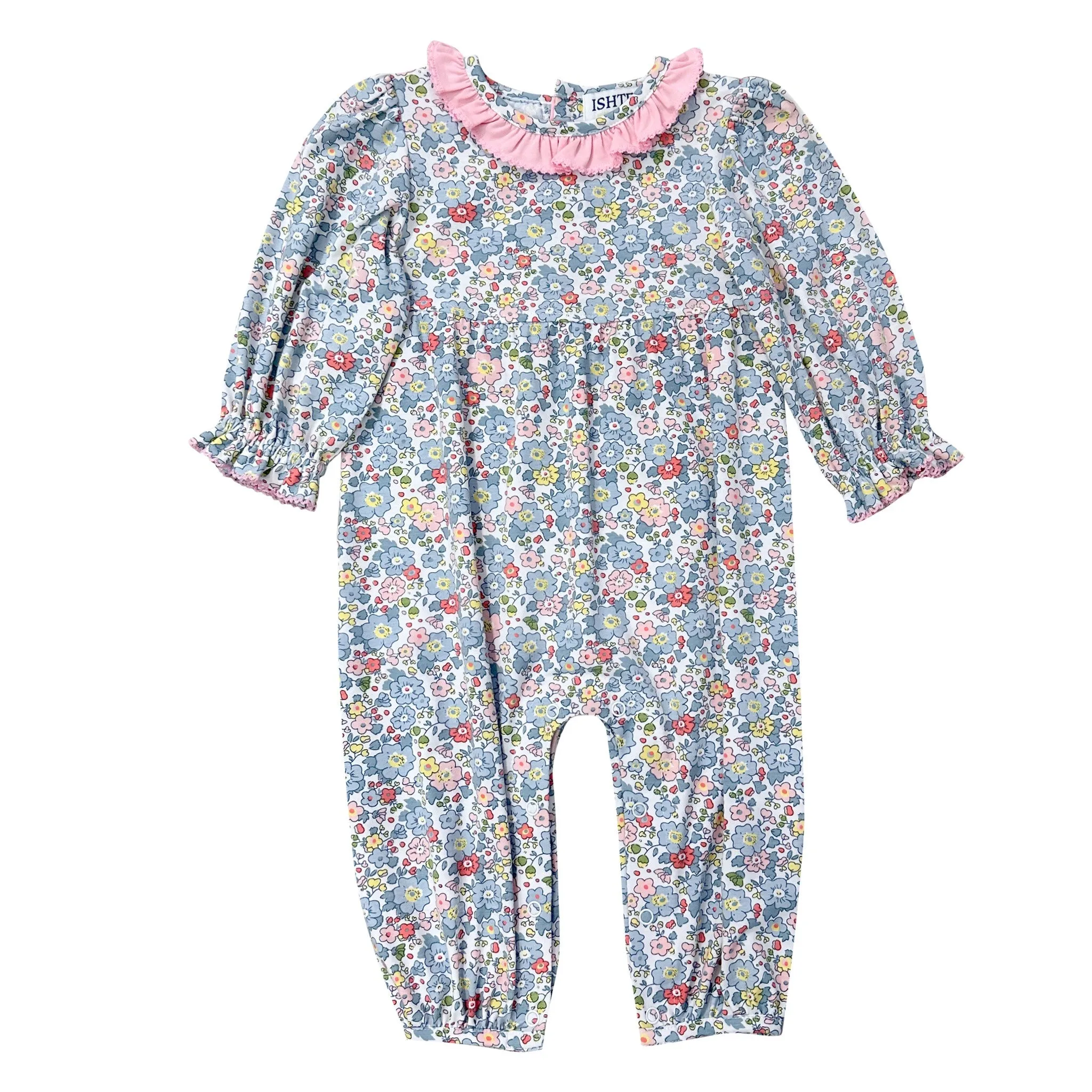 Ishtex Liberty Flower Romper 4F191 5108