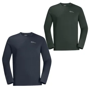 Jack Wolfskin Mens Sky Long Sleeve Thermal Baselayer T-Shirt