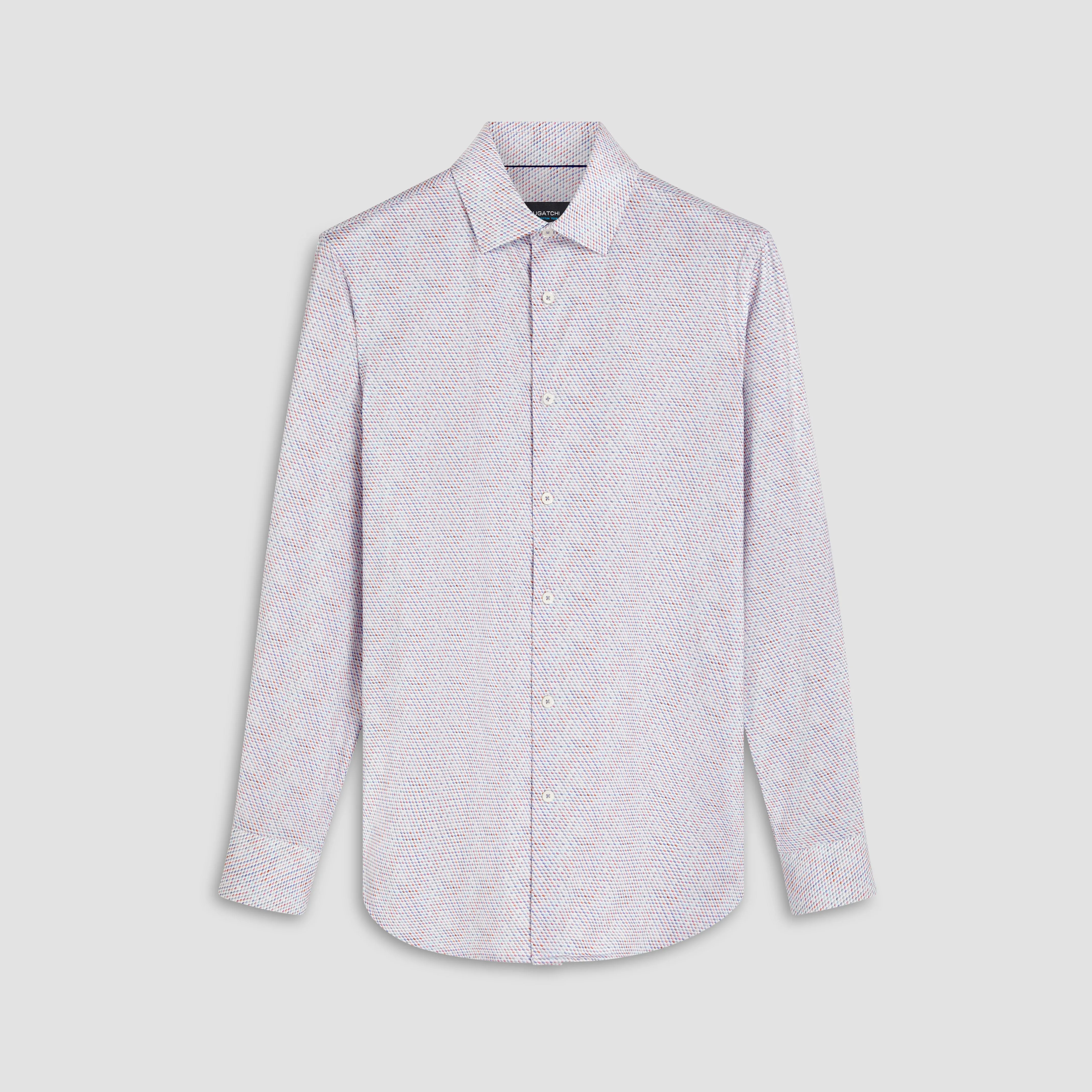 James Honeycomb Print OoohCotton Shirt