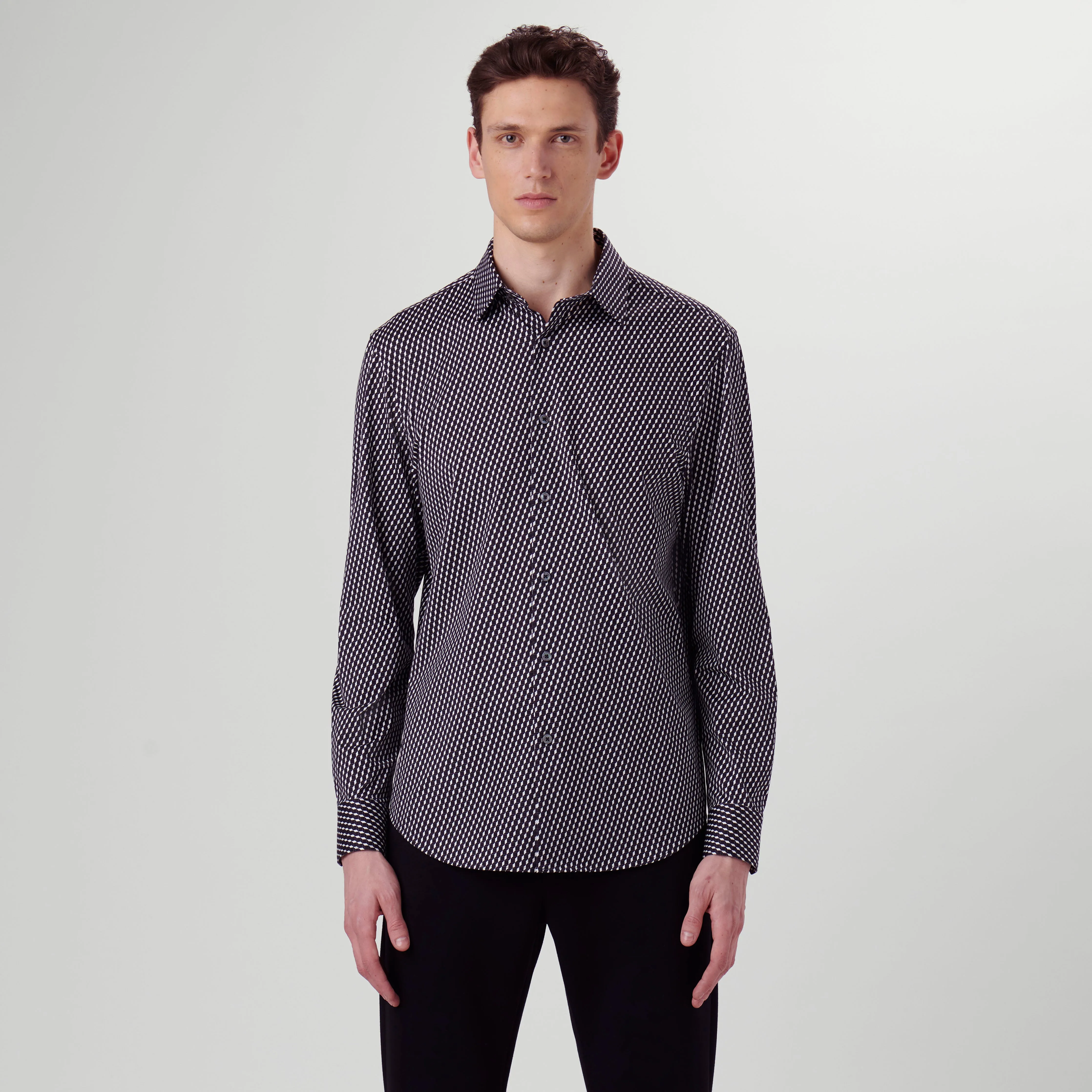 James Illusion Print OoohCotton Shirt