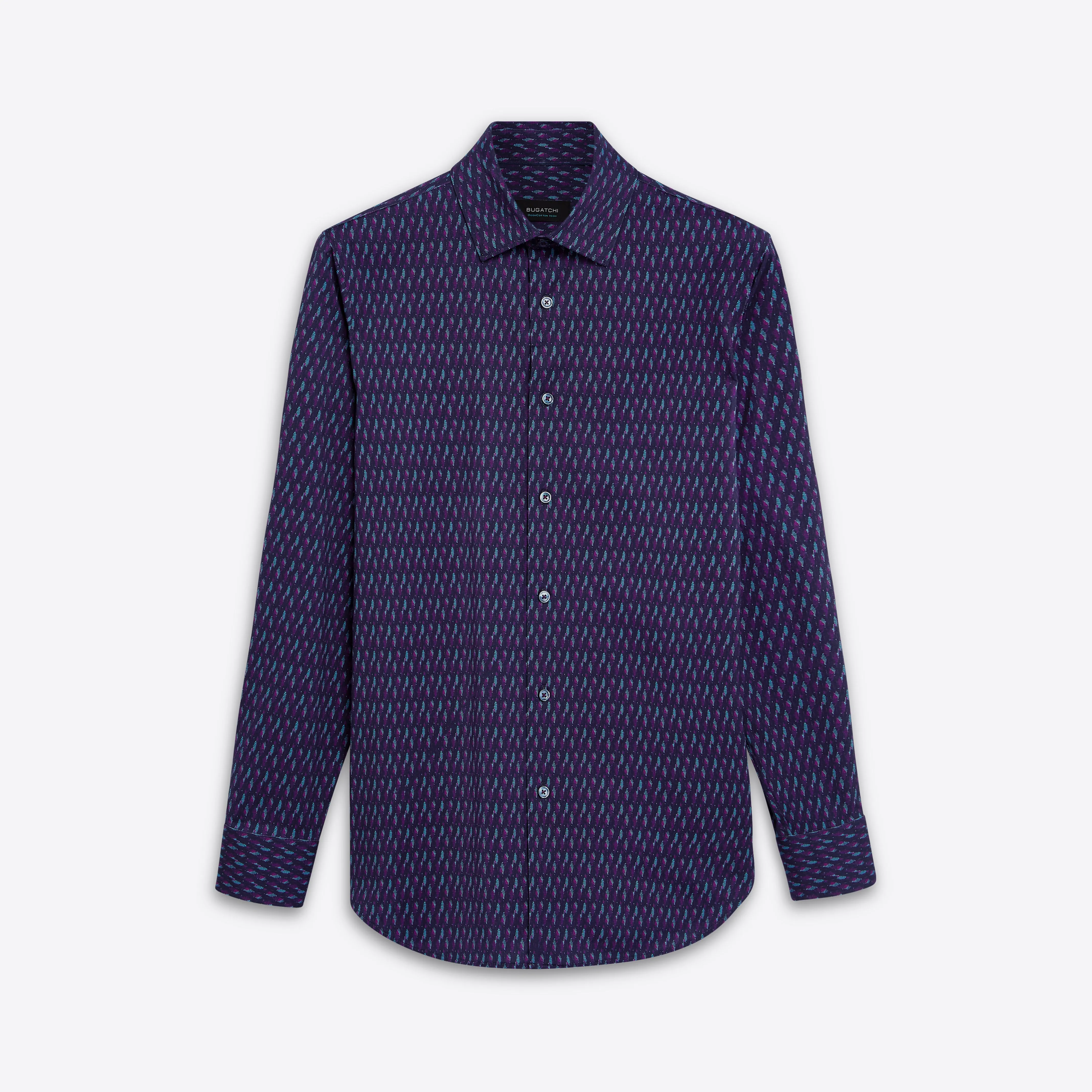 JAMES Lattice Print OoohCotton Shirt