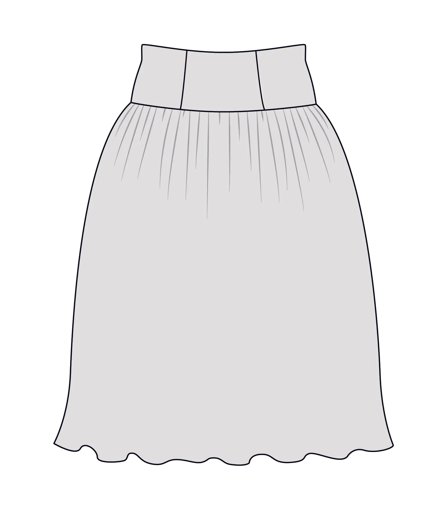 Jessica Skirt - PDF Sewing Pattern