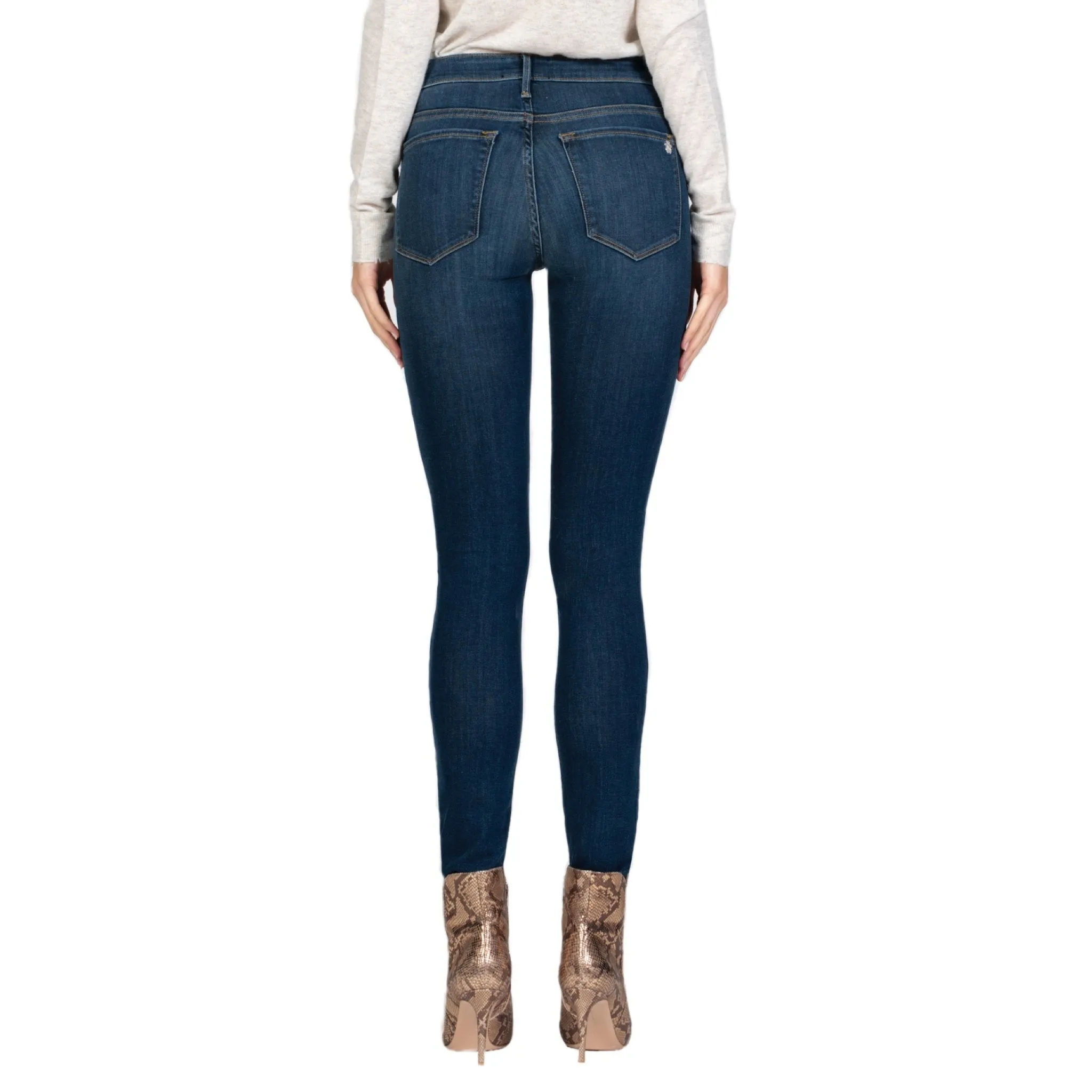 Jude Mid Rise Skinny - Forget Me Not.