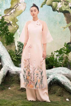 Kathryn Wide Sleeves Ao Dai